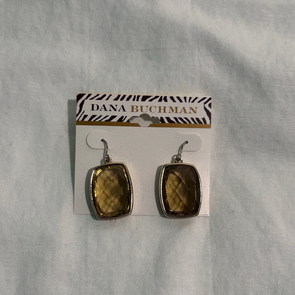 Dana Buchman Gold and Silver Earrings